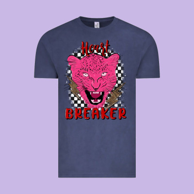 Heartbreaker Vintage Tee Designed By Maliassmallbusiness