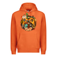 Carrot hello fall gamer Premium Hoodie - CowGirlArtShop