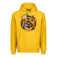 Lemon hello fall gamer Premium Hoodie - CowGirlArtShop