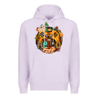 Hello Fall Gamer Premium Hoodie | Teevron