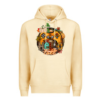 Pina Colada hello fall gamer Premium Hoodie - CowGirlArtShop