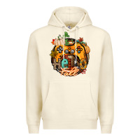 Sandshell hello fall gamer Premium Hoodie - CowGirlArtShop