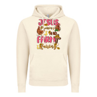 Vintage Artic jesus praising and farm raising Vintage Hoodie - MaliasSmallBusiness
