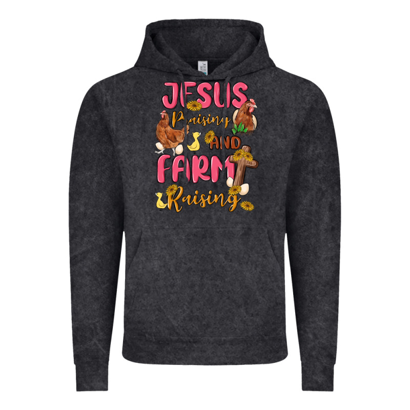 Jesus Praising And Farm Raising Vintage Hoodie by MaliasSmallBusiness | Teevron