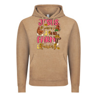 Vintage Coffee jesus praising and farm raising Vintage Hoodie - MaliasSmallBusiness
