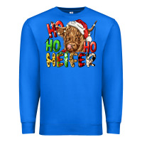 True Royal ho ho ho heifer Premium Sweatshirt - CowGirlArtShop