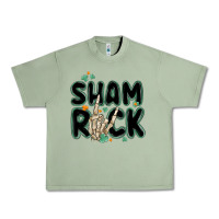 Oil Green sham rock Urban Heavy Tee - MaliasSmallBusiness