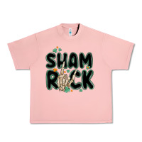 Salmon sham rock Urban Heavy Tee - MaliasSmallBusiness