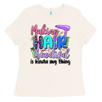Bone making hair beautiful is kinda my thing Ladies Tee - Artiststas