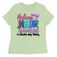 Matcha making hair beautiful is kinda my thing Ladies Tee - Artiststas