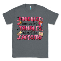 Charcoal Heather pandulce bunuelos tamales abuelita cafecito Classic Tee - MaliasSmallBusiness