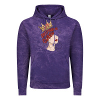 Cloud Purple sagittarius queen Vintage Hoodie - MaliasSmallBusiness