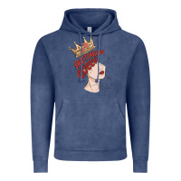 Vintage Denim sagittarius queen Vintage Hoodie - MaliasSmallBusiness
