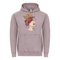 Vintage Zinc sagittarius queen Vintage Hoodie - MaliasSmallBusiness