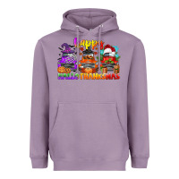 Lavender happy hallothanksmas truck Heavyweight Hoodie - CowGirlArtShop