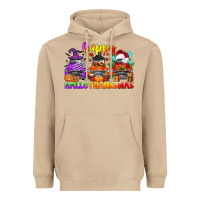 Mushroom happy hallothanksmas truck Heavyweight Hoodie - CowGirlArtShop