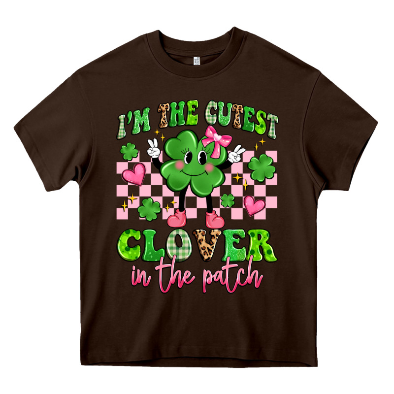 I'm The Cutest Clover In The Patch Heavy Core Tee by Artiststas | Teevron