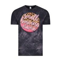 Cloud Black small business mama Vintage Tee - MaliasSmallBusiness