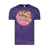 Cloud Purple small business mama Vintage Tee - MaliasSmallBusiness