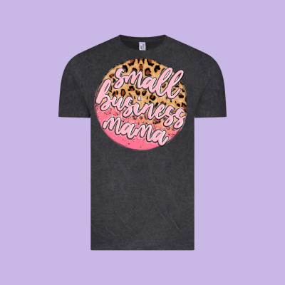 Small Business Mama Vintage Tee Designed By Maliassmallbusiness
