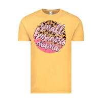 Vintage Mustard small business mama Vintage Tee - MaliasSmallBusiness