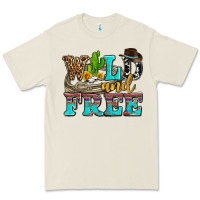 Bone wild and free with cactus Premium Tee - AdoDesignShop