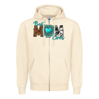 Sandshell Best Mom Ever Zipper Hoodie - texasbilliewilder