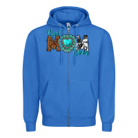 True Royal Best Mom Ever Zipper Hoodie - texasbilliewilder
