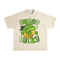 Sandshell howdy go lucky st patrics day Urban Heavy Tee - MaliasSmallBusiness