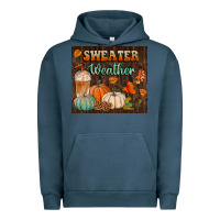 Pigment Midnight Navy sweater weather tumbler Urban Hoodie - BundleAndBundleShop