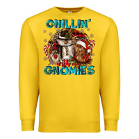 Lemon chillin with my gnomies Premium Sweatshirt - CowGirlArtShop