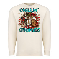 Sandshell chillin with my gnomies Premium Sweatshirt - CowGirlArtShop
