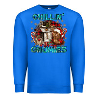 True Royal chillin with my gnomies Premium Sweatshirt - CowGirlArtShop