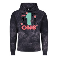 Cloud Black one  one one one Vintage Hoodie - MaliasSmallBusiness