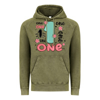 Vintage Olive one  one one one Vintage Hoodie - MaliasSmallBusiness