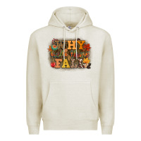 Oatmeal Heather why hello there fall Premium Hoodie - CowGirlArtShop
