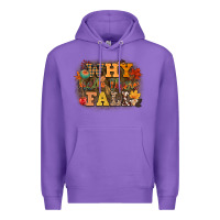 Purple why hello there fall Premium Hoodie - CowGirlArtShop