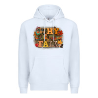 White why hello there fall Premium Hoodie - CowGirlArtShop