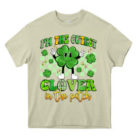 Mossy i'm the cutest clover in the patch artiststas Heavy Core Tee - Artiststas