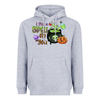 Heather Grey i put a spell on you Heavyweight Hoodie - CowGirlArtShop