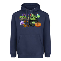 Navy i put a spell on you Heavyweight Hoodie - CowGirlArtShop