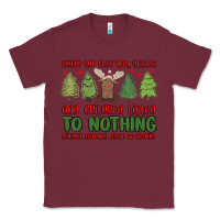 Burgundy where the tree tops glisten Classic Tee - MaliasSmallBusiness