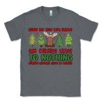 Charcoal Heather where the tree tops glisten Classic Tee - MaliasSmallBusiness
