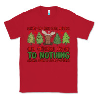 Red where the tree tops glisten Classic Tee - MaliasSmallBusiness