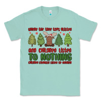 Seafoam where the tree tops glisten Classic Tee - MaliasSmallBusiness