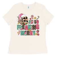 Bone i m so freaking merry Ladies Tee - AdoDesignShop