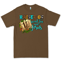 Cacao raised on sweet tea and jesus Premium Tee - AdoDesignShop