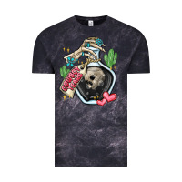 Cloud Black cowboy tears Vintage Tee - MaliasSmallBusiness