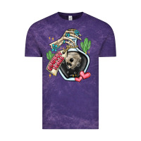 Cloud Purple cowboy tears Vintage Tee - MaliasSmallBusiness