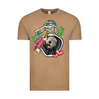 Vintage Coffee cowboy tears Vintage Tee - MaliasSmallBusiness